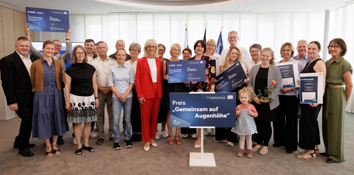 Preisverleihung - Gemeinsam auf Augenhöhe